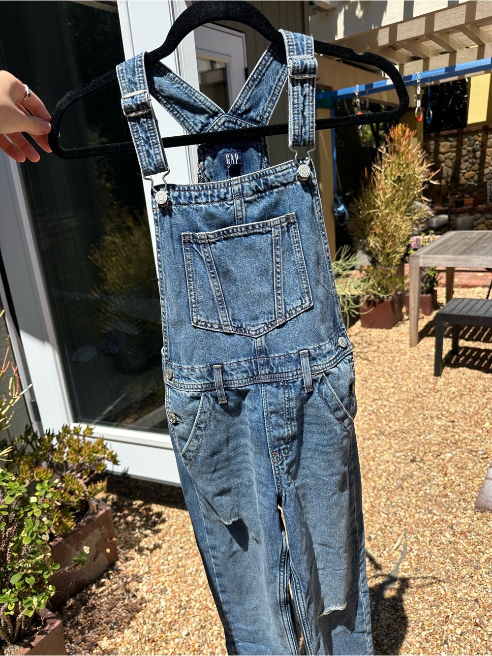 GAP Men's Denim Overalls - Blue